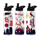 St Louis Cardinals 34oz Native Quencher Bottle - Logo Brands - Flyclothing LLC