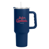 St. Louis Cardinals Navy 40oz Flipside Powder Coat Tumbler - Logo Brands - Flyclothing LLC