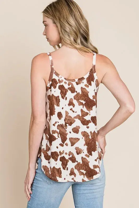 BOMBOM Animal Print Cami - Trendsi - Flyclothing LLC