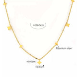 18K Gold-Plated Minimalist Necklace - Trendsi - Flyclothing LLC