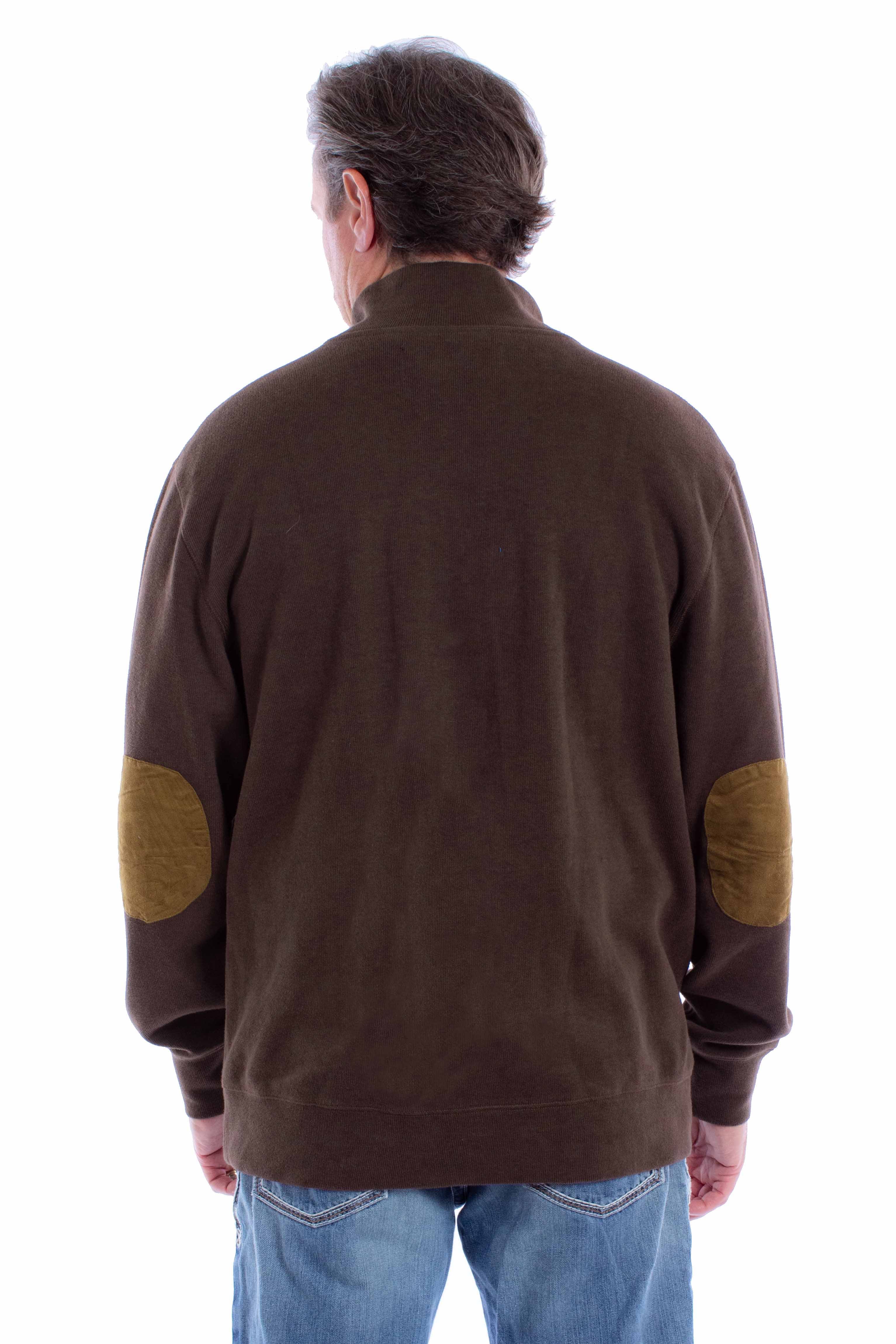 Scully Leather Farthest Point Pullover Quarter Zip/Button Sweater - Scully Leather