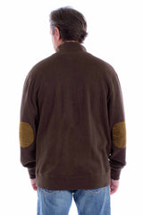 Scully Leather Farthest Point Pullover Quarter Zip/Button Sweater - Scully Leather