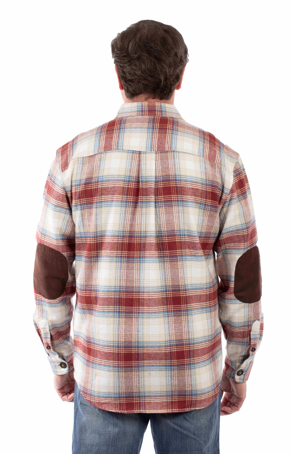Scully Leather Rust BRAWNY FLANNEL Jacket - Scully Leather - Flyclothing LLC