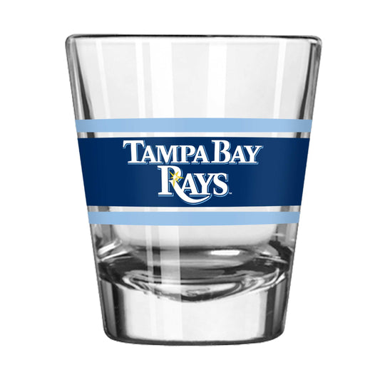 Tampa Bay Rays 2oz Stripe Shot Glass - Logo Brands - Flyclothing LLC