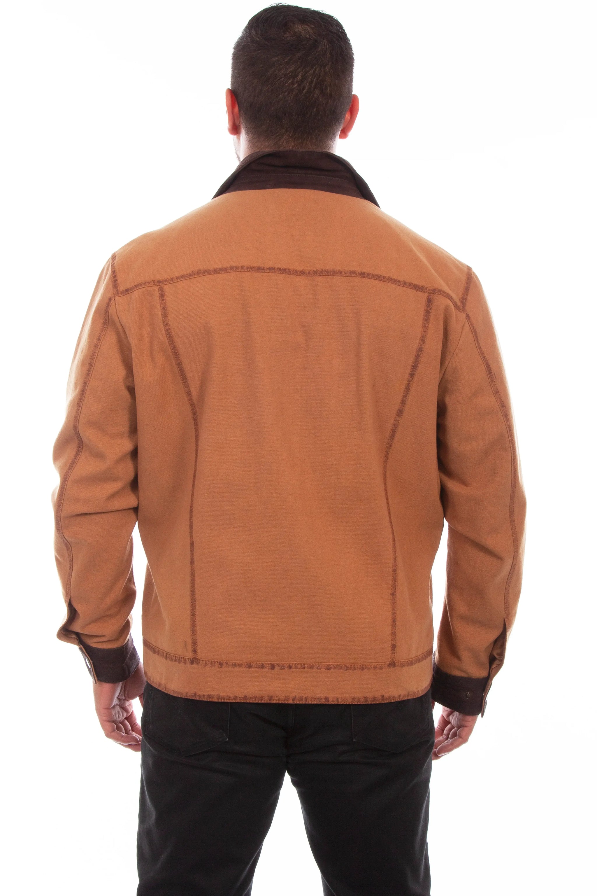 farthest point tan canvas w/leather trim - Scully Leather - Flyclothing LLC