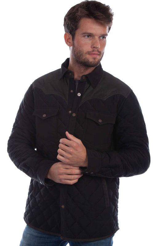 Scully Leather Farthest Point Quilted Jacket