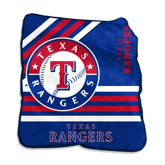 Texas Rangers Raschel Throw - Logo Brands - Flyclothing LLC