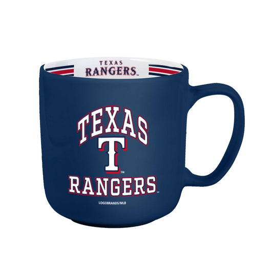 Texas Rangers 15oz Stripe Mug - Logo Brands - Flyclothing LLC
