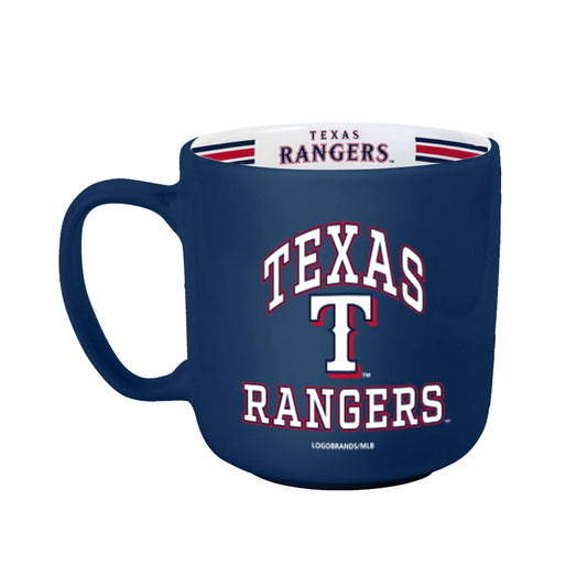 Texas Rangers 15oz Stripe Mug - Logo Brands - Flyclothing LLC