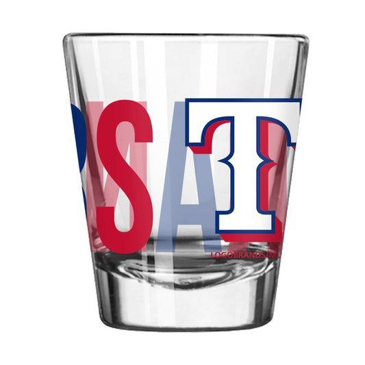 Texas Rangers 2oz Overtime Shot Glass - Logo Brands - Flyclothing LLC