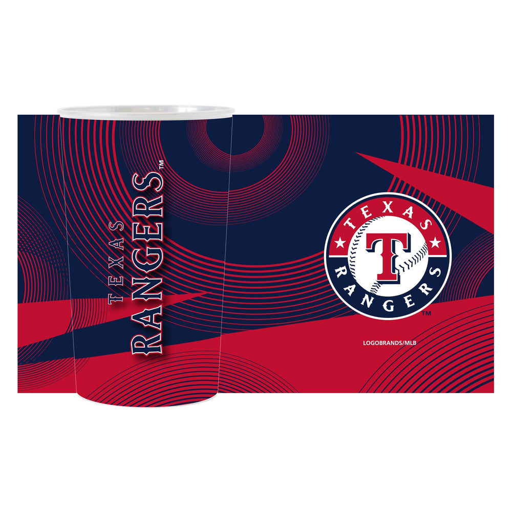 Texas Rangers 4pk Geometric 22oz Hardwall Cup - Logo Brands - Flyclothing LLC