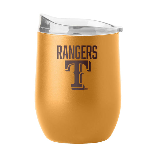 Texas Rangers 16oz Huddle Powder Coat Curved Beverage - Logo Brands - Flyclothing LLC