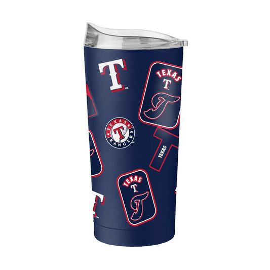 Texas Rangers 20oz Dream Weave Powder Coat Tumbler - Logo Brands - Flyclothing LLC