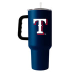 Texas Rangers 40oz Flipside Powder Coat Tumbler - Logo Brands - Flyclothing LLC