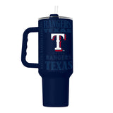 Texas Rangers 40oz Replay Powder Coat Tumbler - Logo Brands - Flyclothing LLC