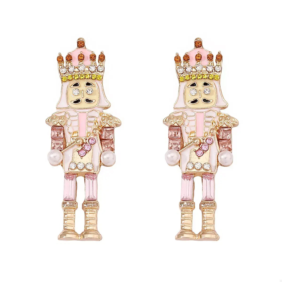 Christmas Nutcracker Earrings - Trendsi - Flyclothing LLC