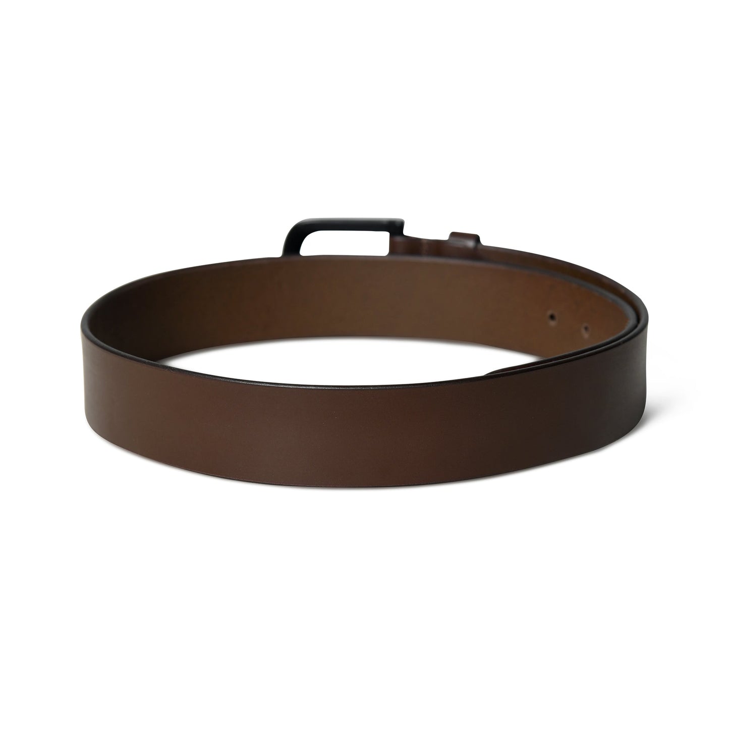 Prestige Brown Leather Belt - Classy Leather Bags - Flyclothing LLC
