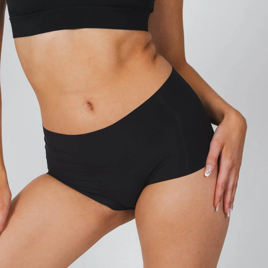 The Threat Level Midnight | Black Women’s Seamless Boyshort - Shinesty - Flyclothing LLC