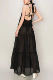 HYFVE Halter Neck Cover Up Maxi Dress - Trendsi