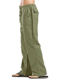 Men's Full Size Drawstring Pants with Pockets Plus Size - Trendsi - Flyclothing LLC