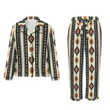 Baha Ranch Colores de Mexico Southwestern Aztec Satin pajamas