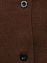 Single-Breasted Raglan Sleeve Outerwear - Trendsi - Flyclothing LLC