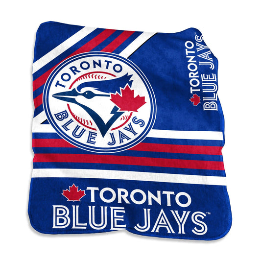 Toronto Blue Jays Raschel Throw - Logo Brands - Flyclothing LLC