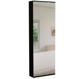 Two Piece Black And Brown Bedroom Set With Mirror - Homeroots - Flyclothing LLC
