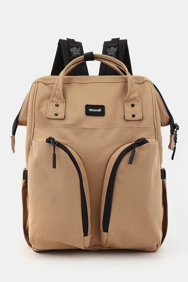 Himawari Waterproof Backpack Bag with Multilayer Pockets - Trendsi