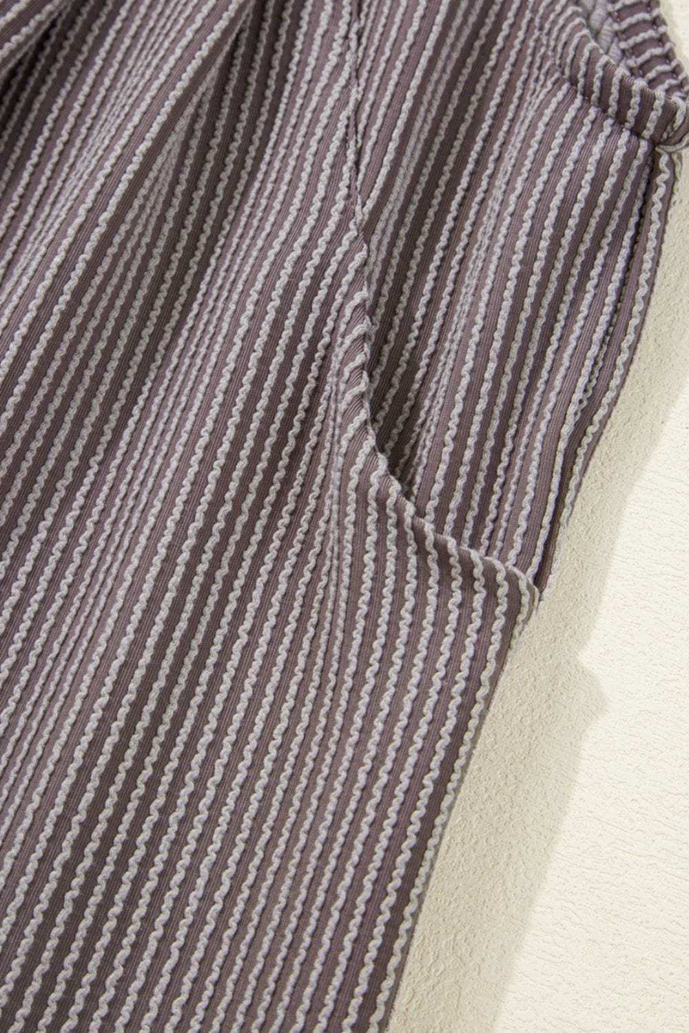 Corded Adjustable Straps Wide Leg Loose Overalls - Trendsi - Flyclothing LLC