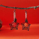 Halloween Spider Web Earrings - Trendsi - Flyclothing LLC