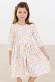 Sweetheart 3/4 Sleeve Pocket Twirl Dress - Mila & Rose ®