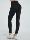 High Waist Active Leggings - Trendsi