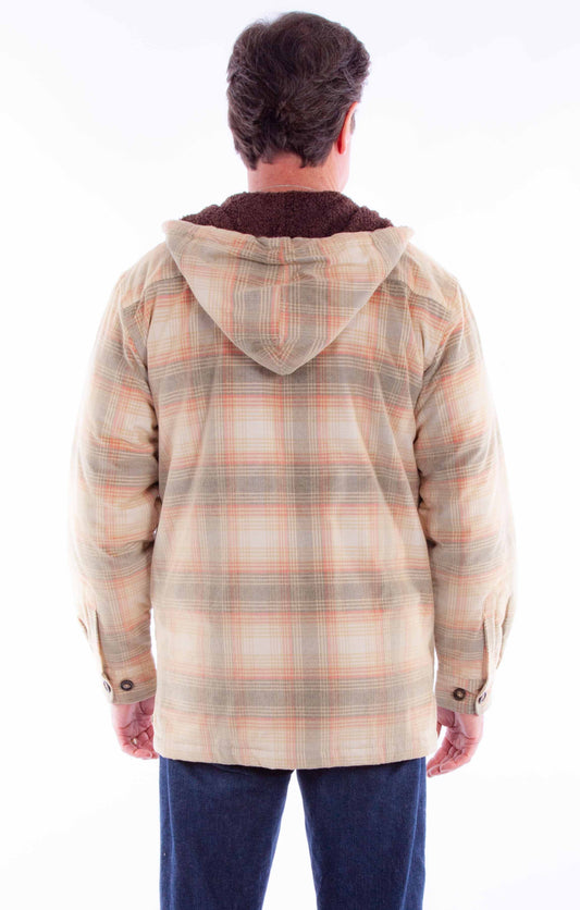 Scully Leather Farthest Point Sherpa Lined Corduroy Hoodie - Scully Leather