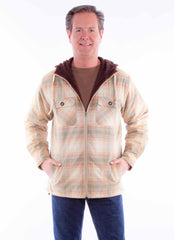 Scully Leather Farthest Point Sherpa Lined Corduroy Hoodie
