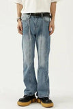 Raw Hem Jeans with Pockets - Trendsi