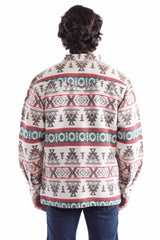 Farthest Point 100% cotton Natural Southwest shirt-jacket - Scully Leather - Flyclothing LLC