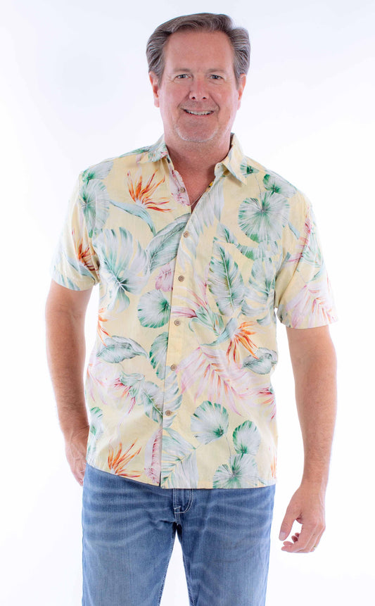 Scully Leather Farthest Point S/S Hawaiian Shirt - Scully Leather