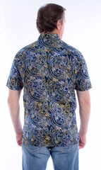 Scully Leather Farthest Point S/S Batik Shirt - Scully Leather