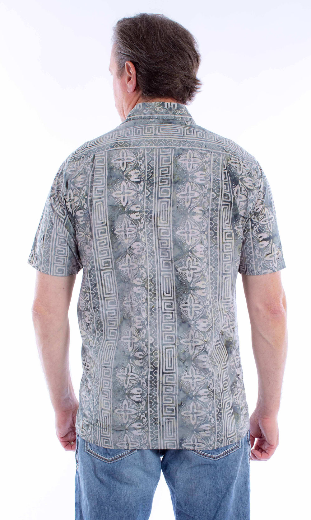 Scully Leather Farthest Point S/S Batik Shirt - Scully Leather - Flyclothing LLC