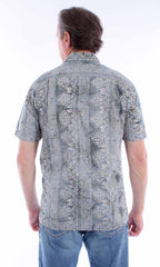 Scully Leather Farthest Point S/S Batik Shirt - Scully Leather