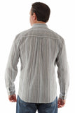 Scully Leather Farthest Point Long Sleeve Seersucker Shirt - Scully Leather