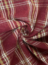 Plaid Drawstring Wide Leg Pants - Trendsi - Flyclothing LLC