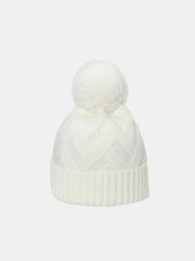 Roll Rim Hat with Pompom - Trendsi