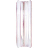 42mm Acrylic Pink Grandma's Wallpaper Flowered Saddle Plug
