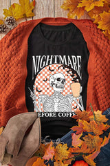 Graphic Round Neck Short Sleeve T-Shirt - Trendsi - Flyclothing LLC