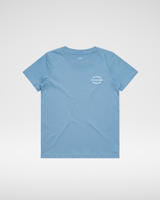 SURFS UP GIRL TEE - CLOUD BLUE