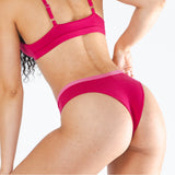 The Begonia | Hot Pink Tonal Cheeky Underwear