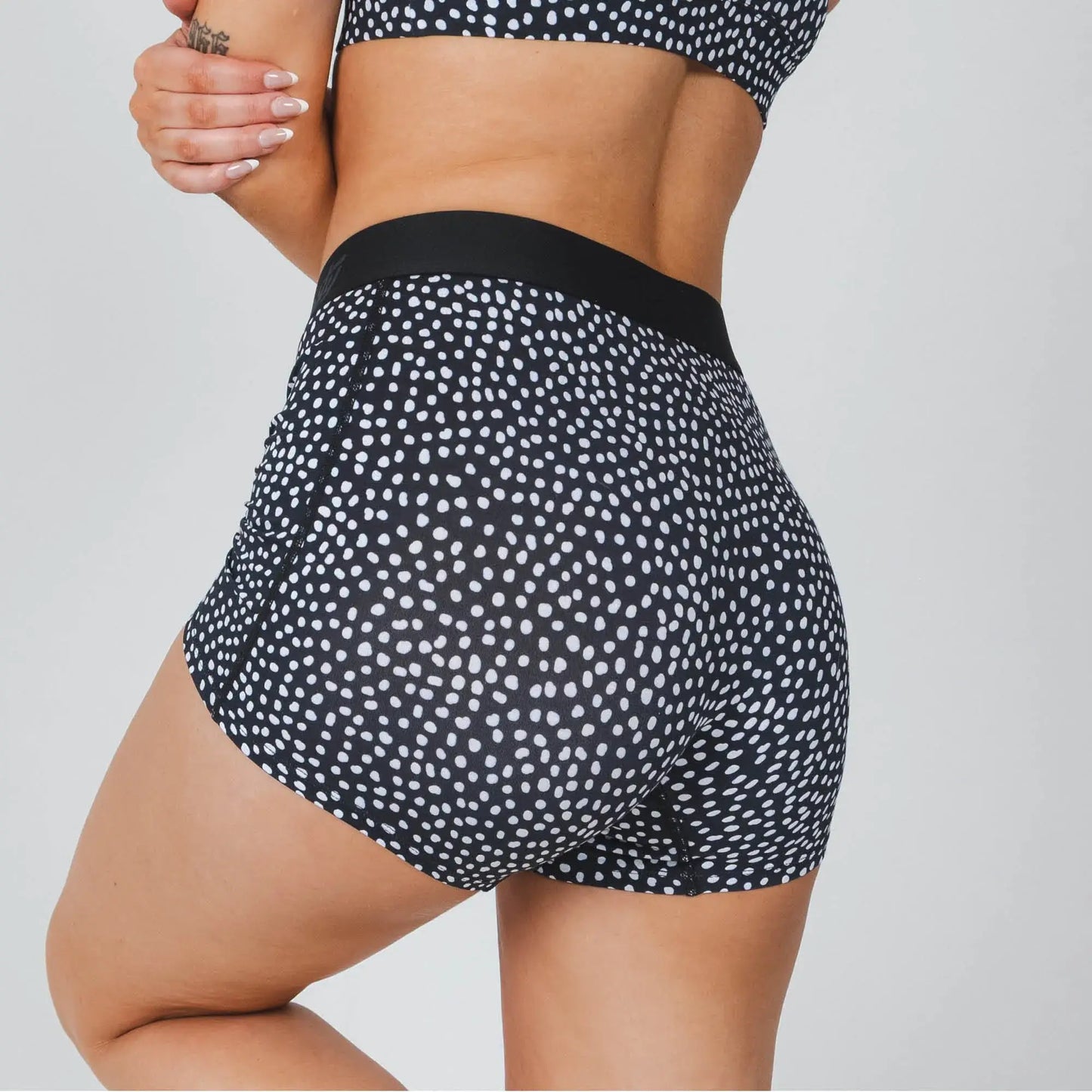 The Salt & Pepper | Polka Dot Women’s Boxers - Shinesty - Flyclothing LLC