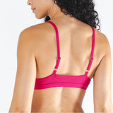 The Begonia | Hot Pink Tonal Boob Hammock™ Triangle Bralette - Shinesty - Flyclothing LLC